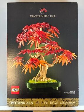 LEGO Japanese Maple Tree - Red & Orange Leaves